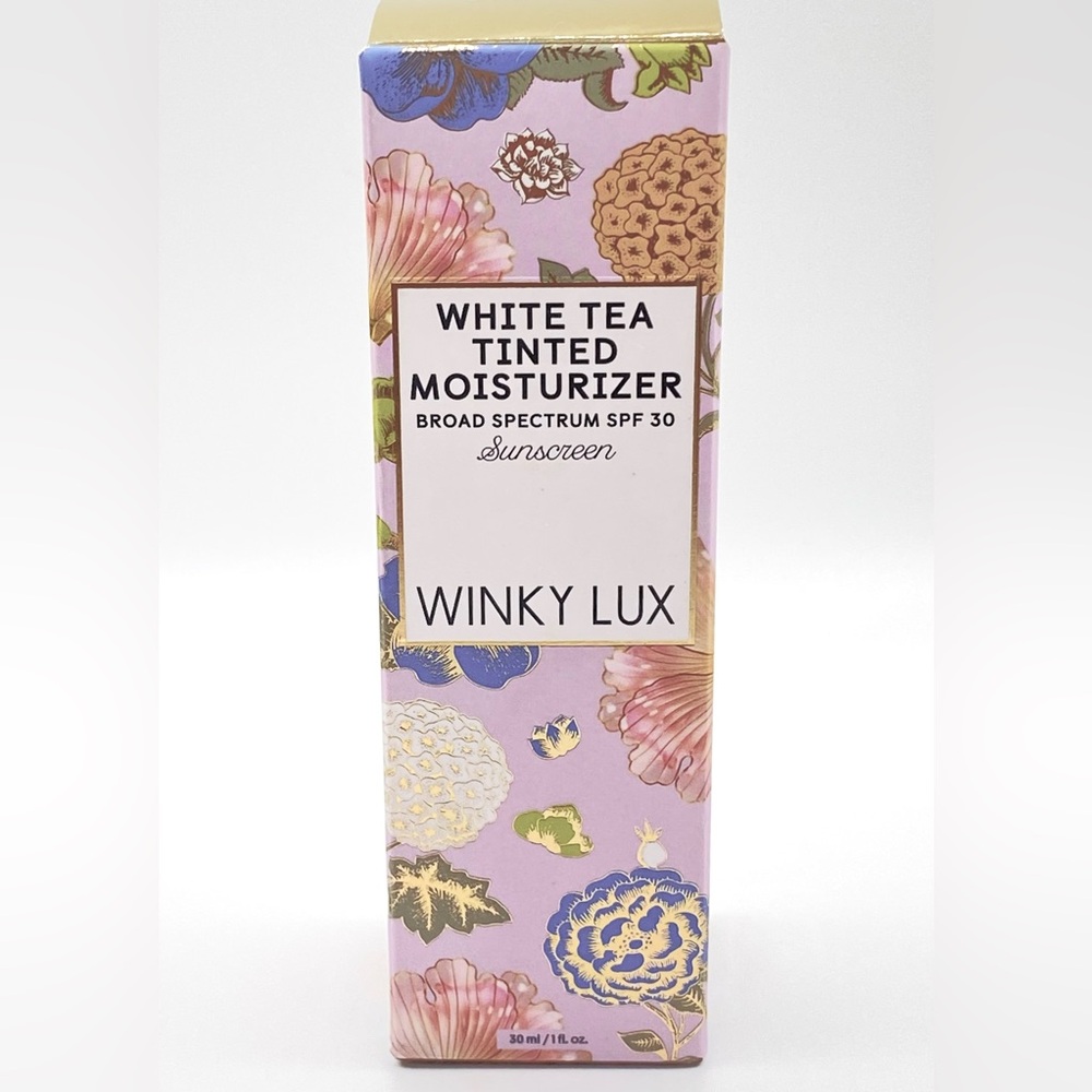 WINKY LUX White Tea Tinted Moisturizer SPF 30; Deep Tint, 1 fl oz, NEW‎ In Box